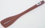 Silicone spatula with thermometer